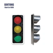 Semafor LED cu ecran complet din aluminiu