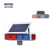 Plastic solar de avertizare semafor