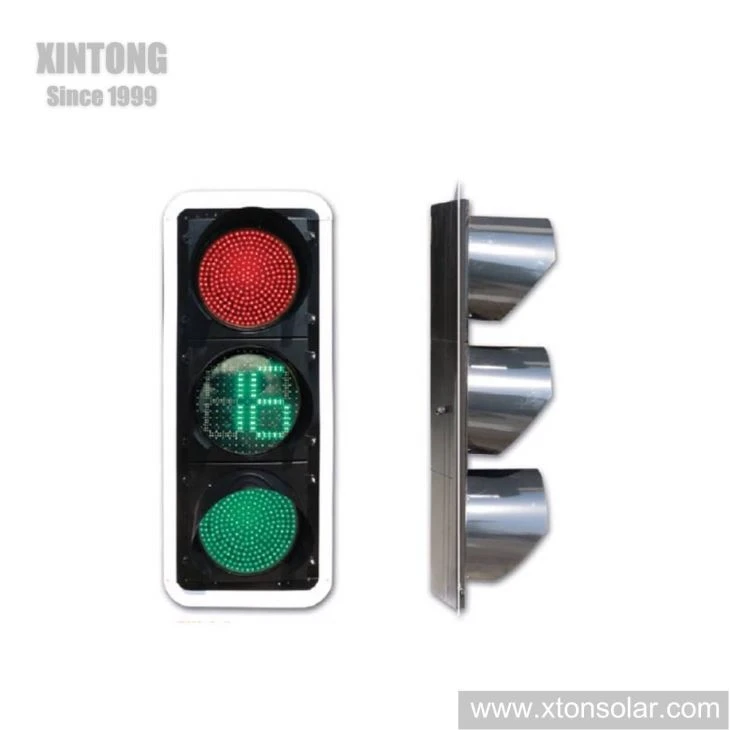 Lumină inteligentă cu semnal de trafic LED cu temporizator invers